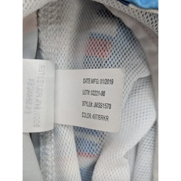 johnnie-O Swim‎ Shorts Mens Medium Board Trunks Beachwear Striped Patriotic - Picture 7 of 9